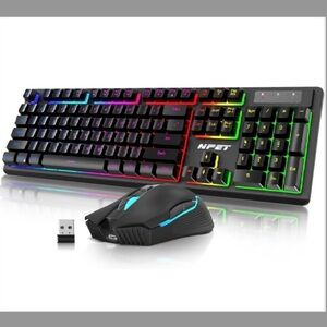 NIB S21Pro Wireless Gaming Keyboard Rechargeable and Mouse COMBO